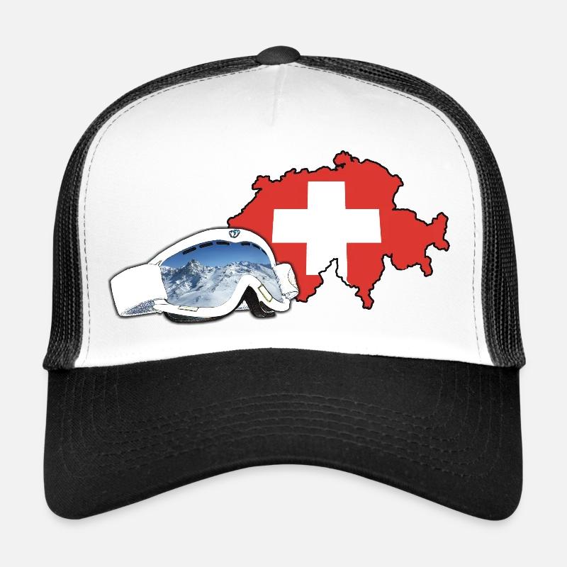 Schweiz Goggles Trucker Cap