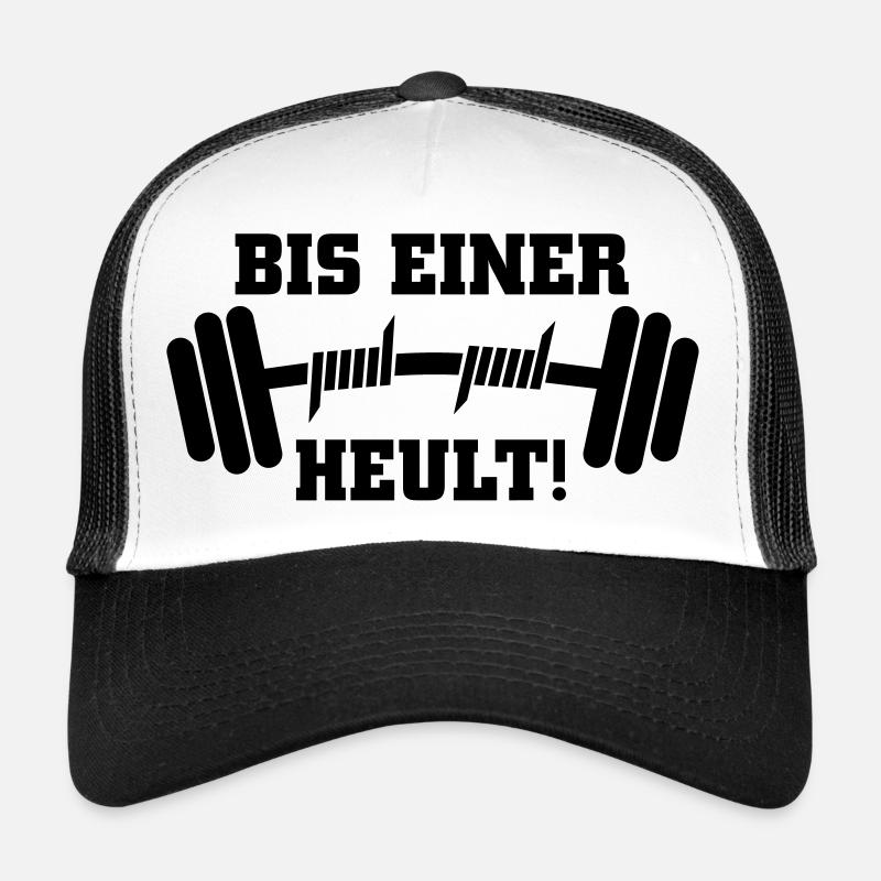 Bis einer heult Hantel Trucker Cap