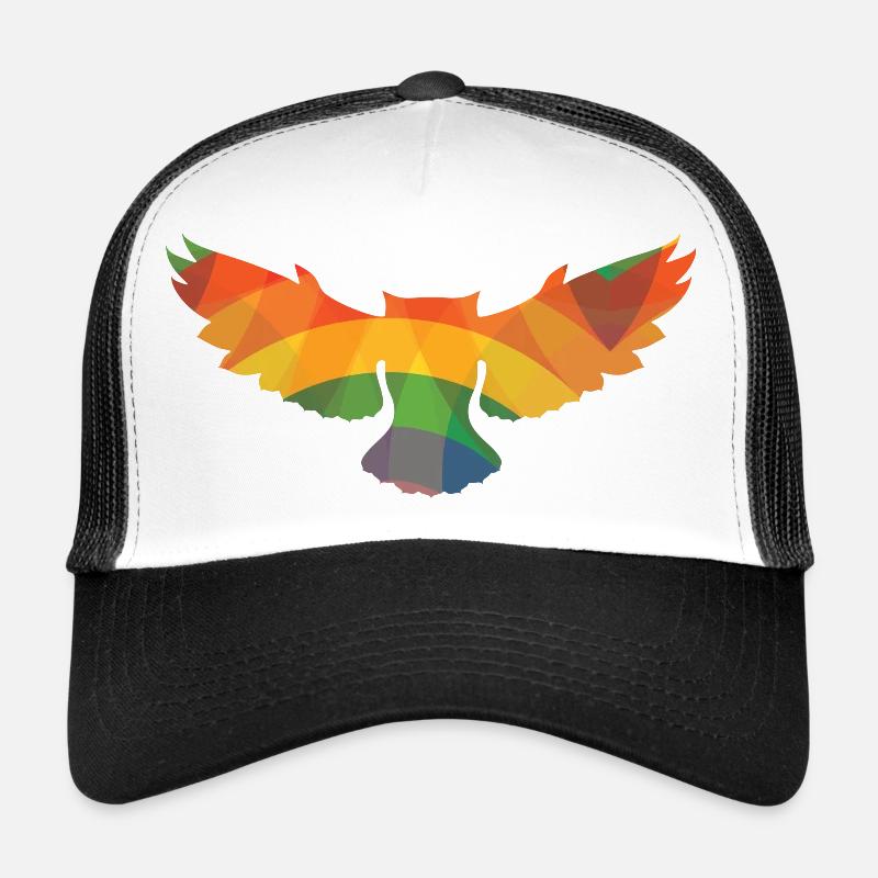 Farbige Eule Trucker Cap