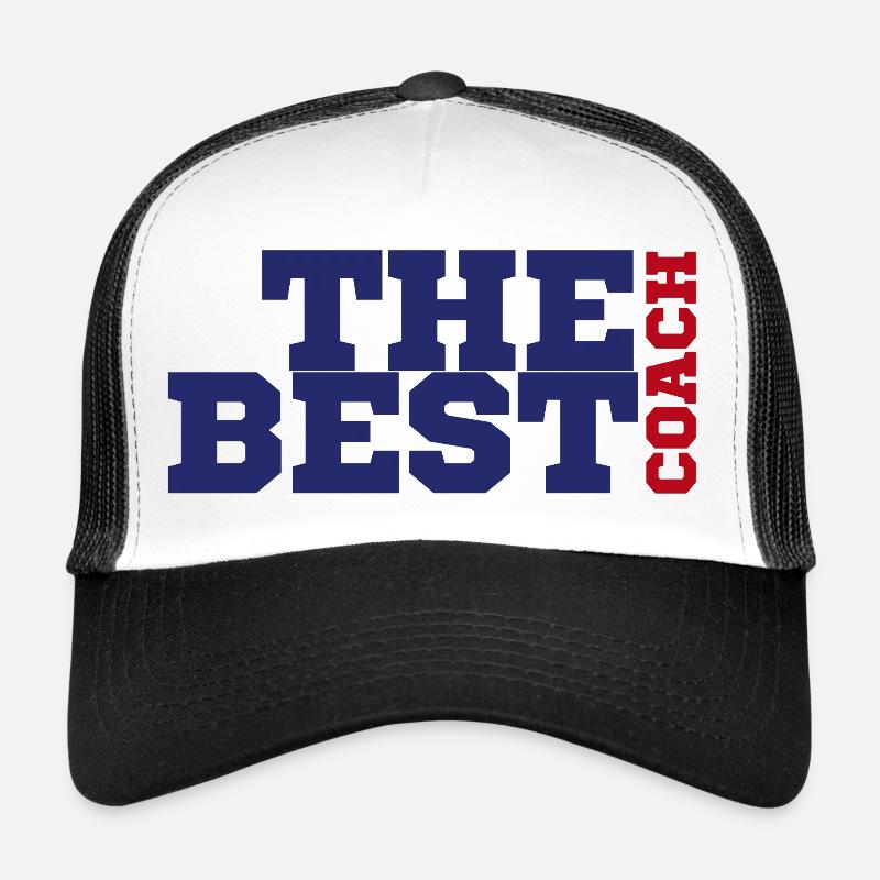 Coach / Coach: The Best Coach - Trucker Cap - white/black