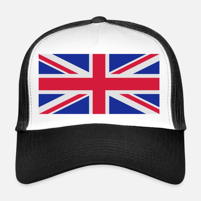 Drapeau Royaume-Uni Casquette trucker 