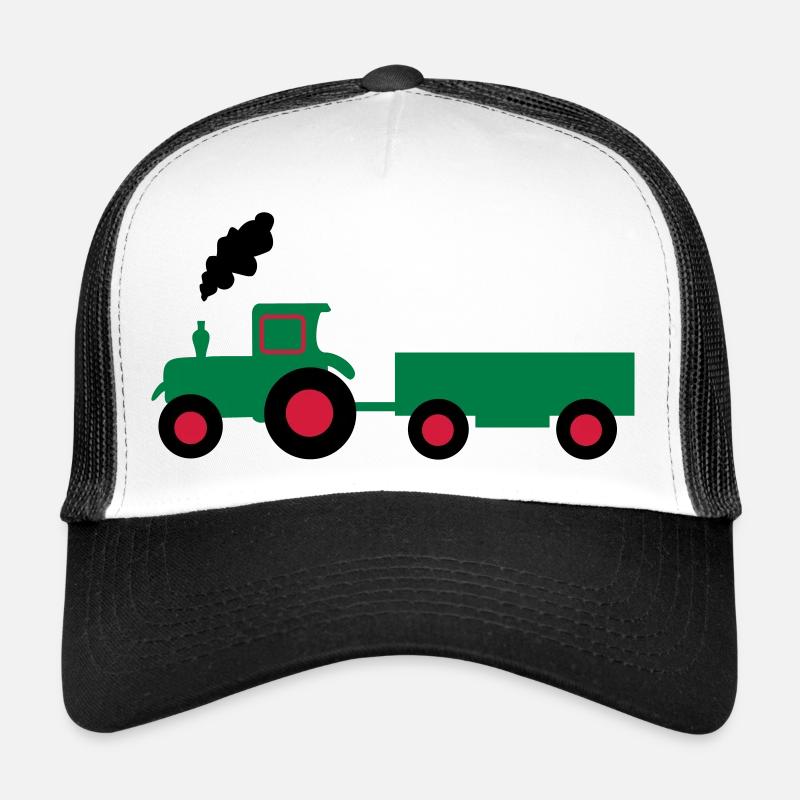 tracteur anhaenger Casquette trucker 