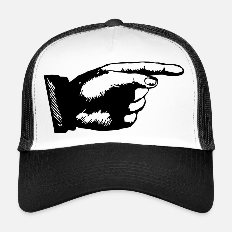 main Casquette trucker 