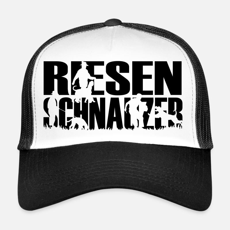 IPO Riesenschnauzer Schutzhund - Trucker Cap - Weiß/Schwarz