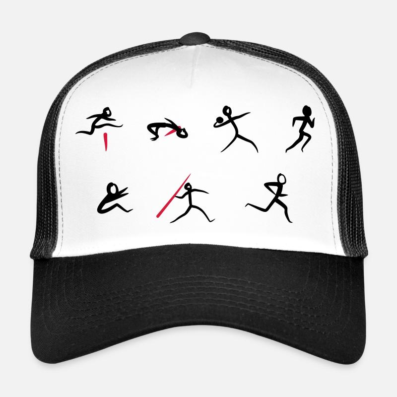 Track & Field, Heptathlon - Trucker Cap - white/black