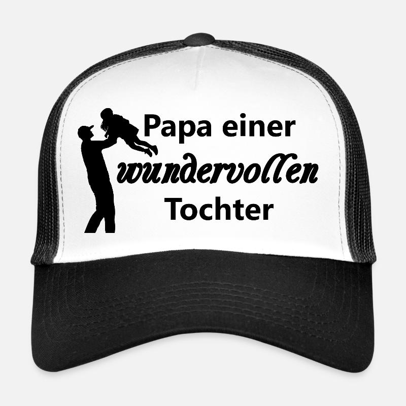 Papa einer wundervollen Tochter Trucker Cap