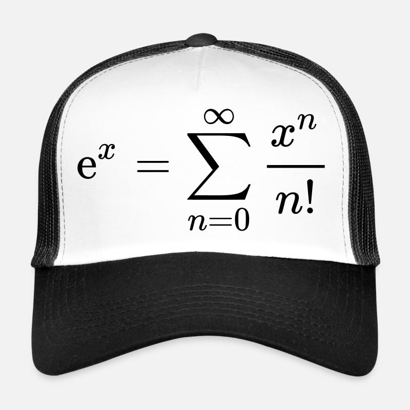 EulerscheZahl - Trucker Cap - Weiß/Schwarz