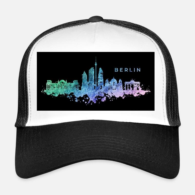 Berlin skyline Trucker Cap
