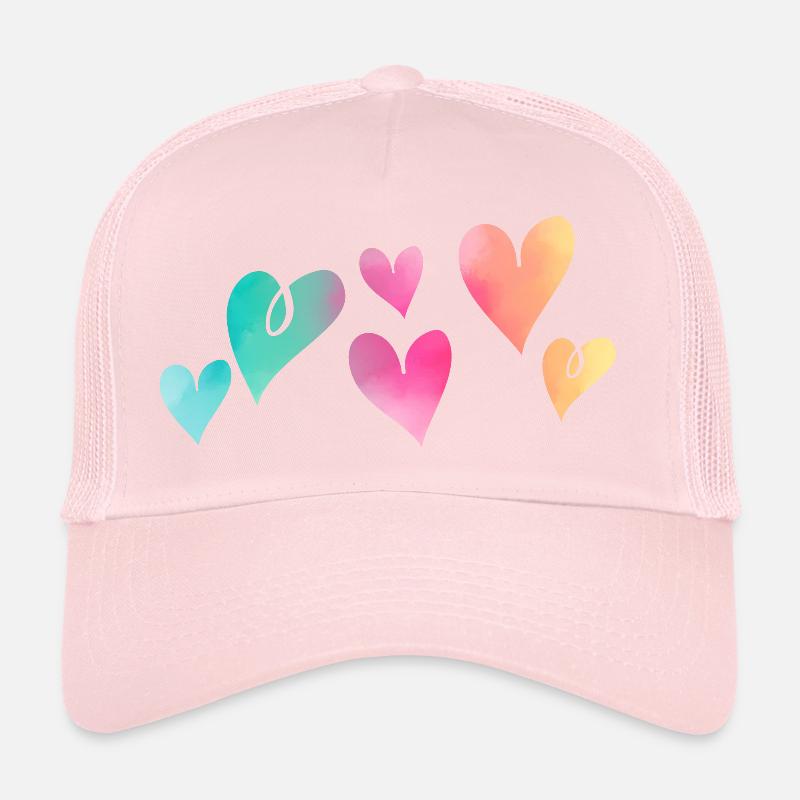 Coeurs Casquette trucker 