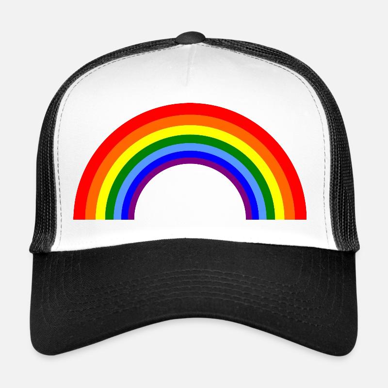 Arc arc-en-ciel Casquette trucker 