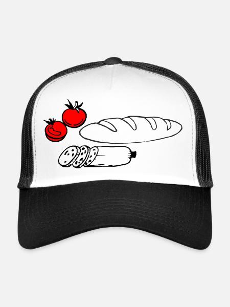 Vespers - Trucker Cap - white/black - Front
