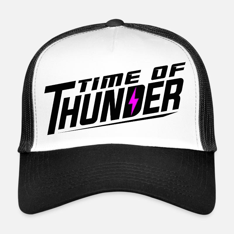 PUISSANCE ROSE Casquette trucker 