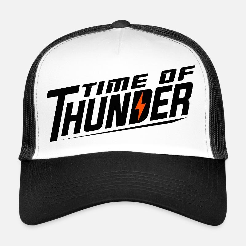 FLASH VARIATIONEN - Trucker Cap - Weiß/Schwarz