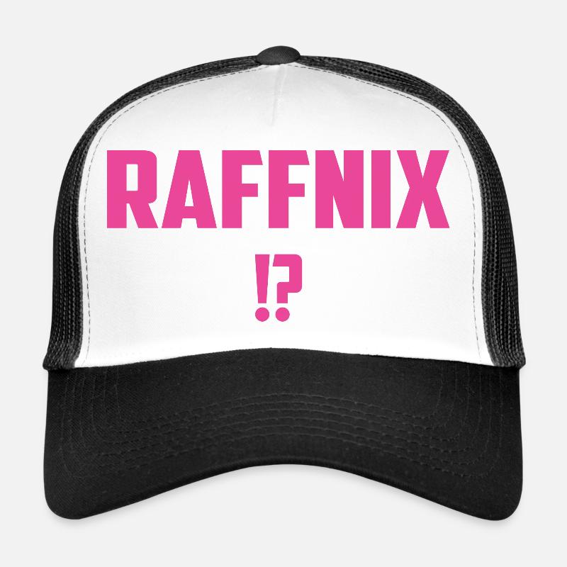 Raffnix - Trucker Cap - Weiß/Schwarz