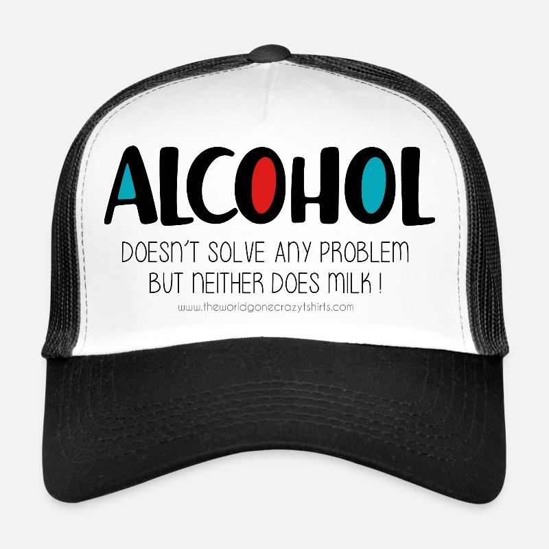 Alcohol Trucker Cap
