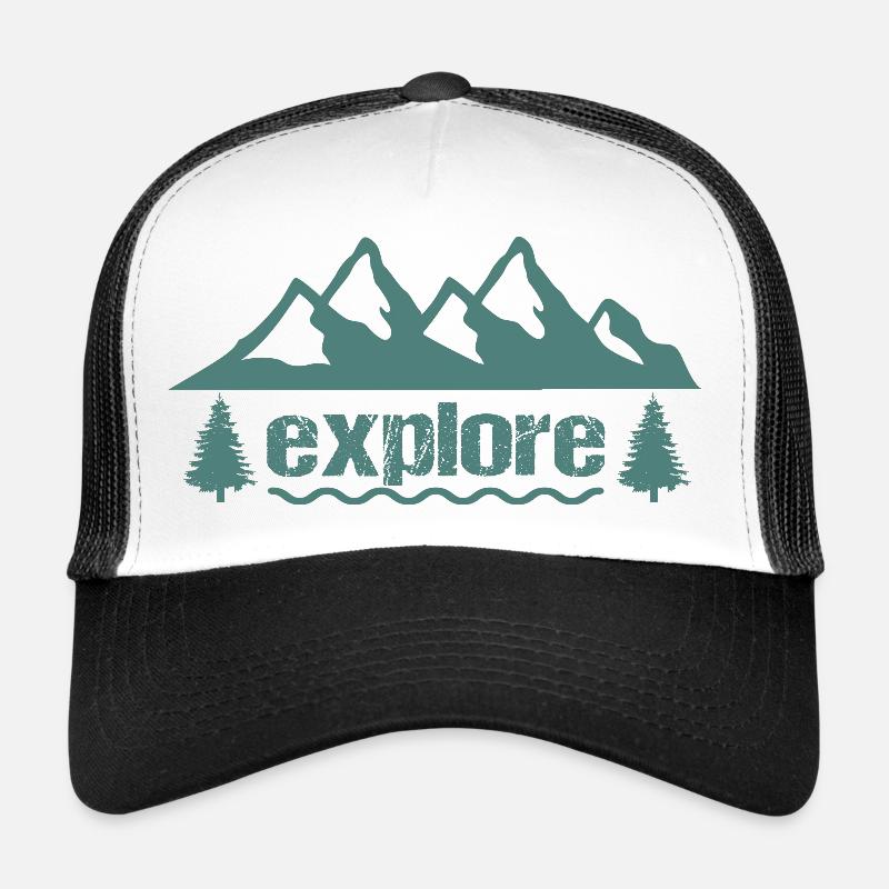 explorer Casquette trucker 