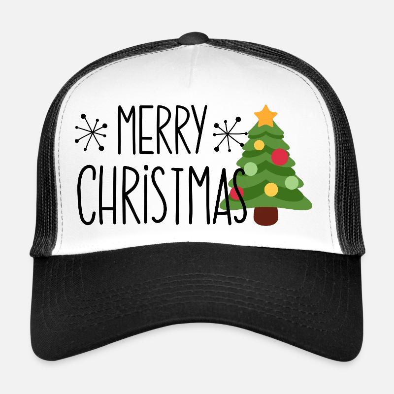merry Christmas 28 Trucker Cap