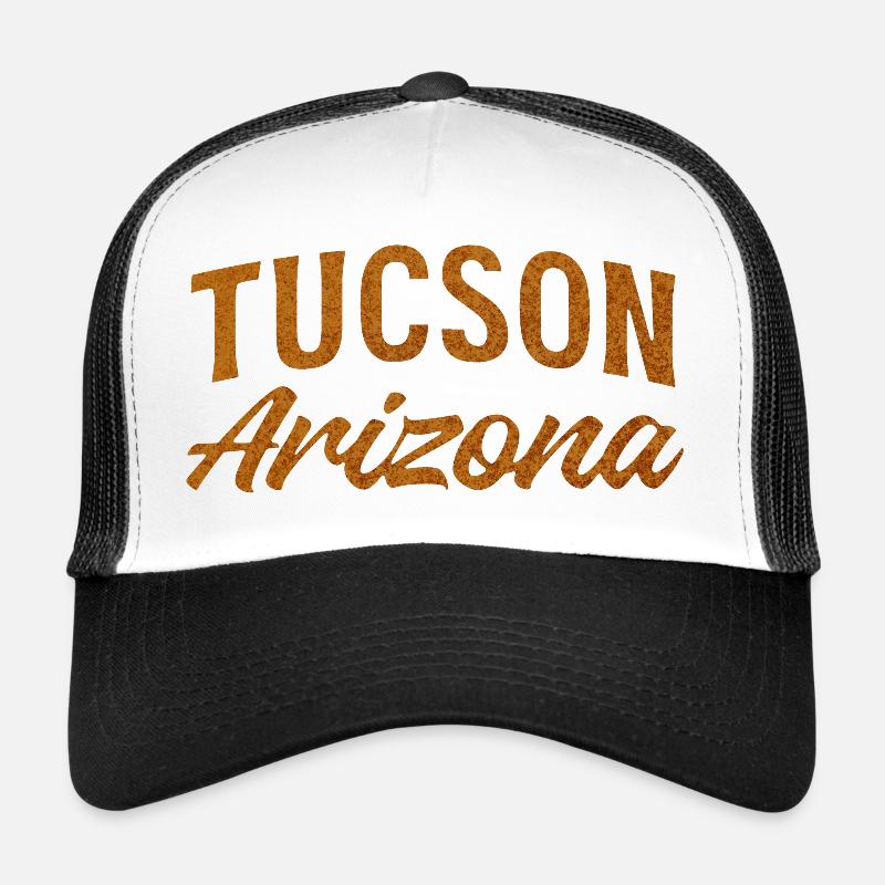 Écriture rustique de Tucson, Arizona Casquette trucker 
