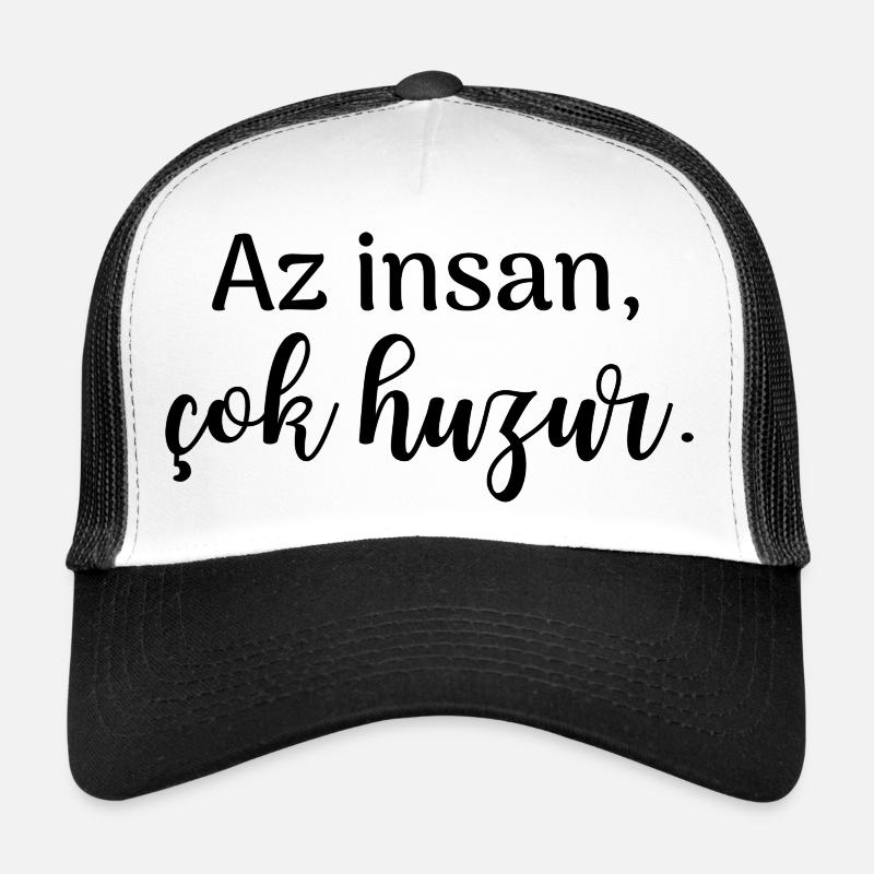 Az insan cok huzur Script/Turkish Serenity Trucker Cap
