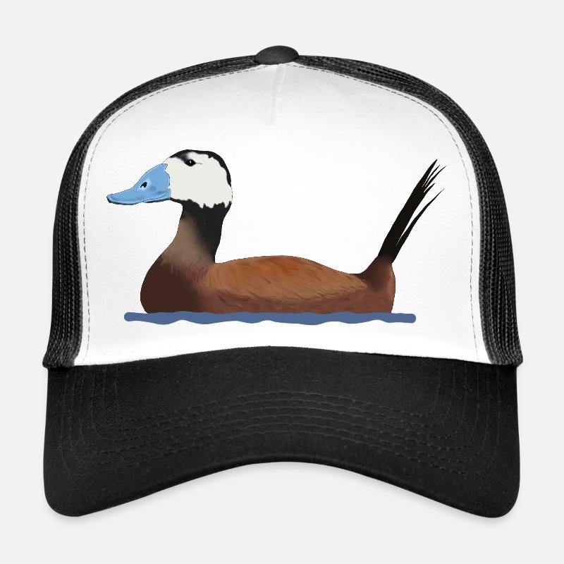 White-headed duck Trucker Cap