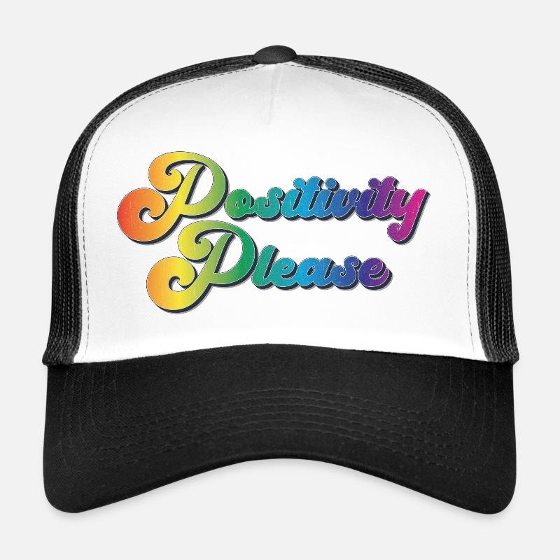 Positivity Please Trucker Cap
