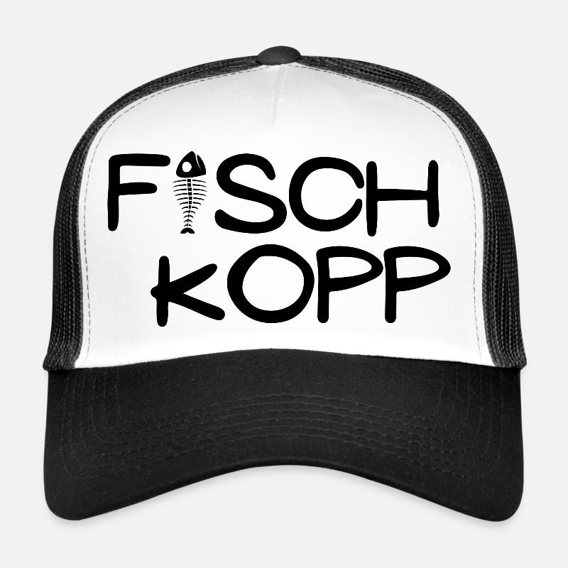 Fischkopp Küste Fischer Angler Trucker Cap