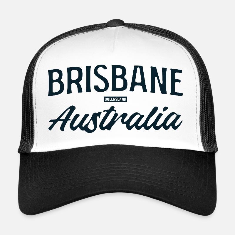 Brisbane Australie Script Casquette trucker 