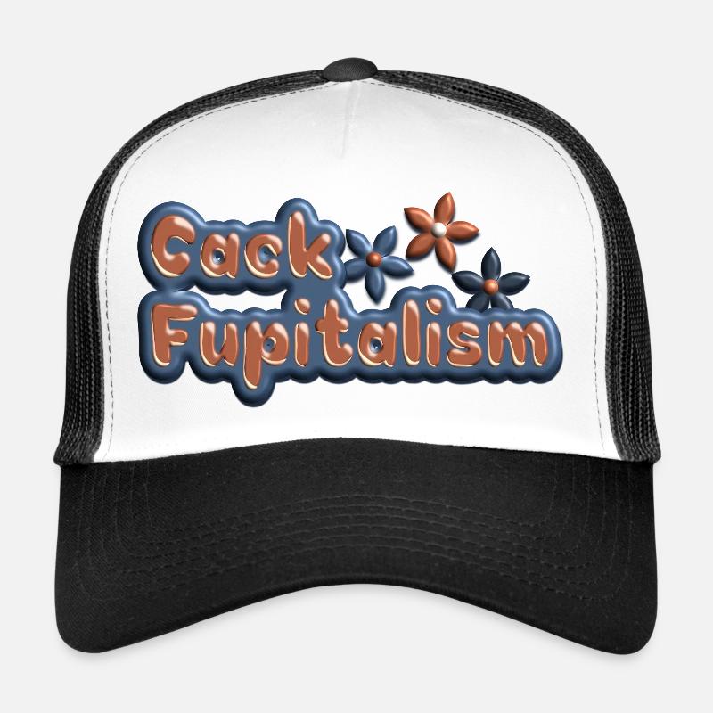 Fupitalisme de Cack Casquette trucker 