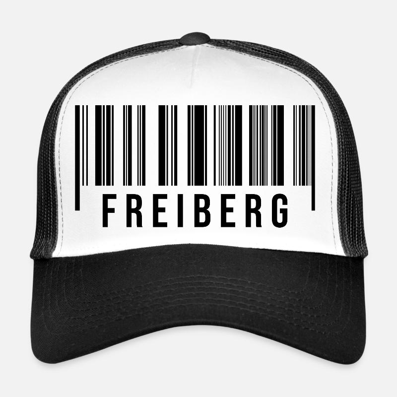 Erzgebirge Strichcode Freiberg Trucker Cap
