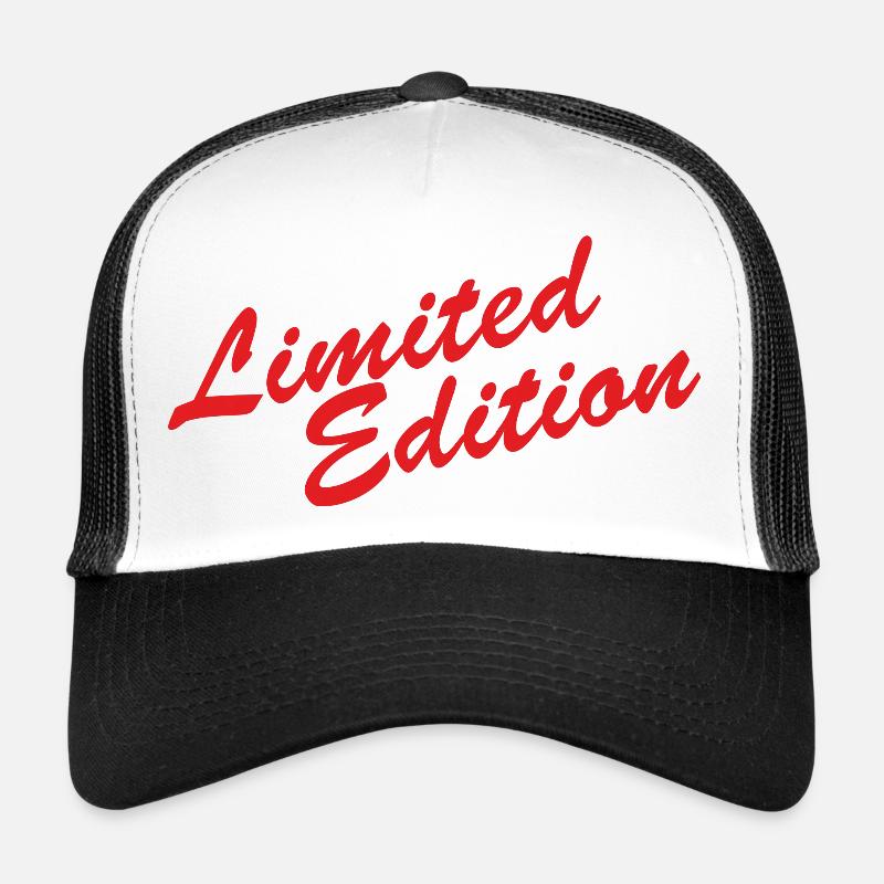 Édition limitée - Casquette trucker  - blanc/noir