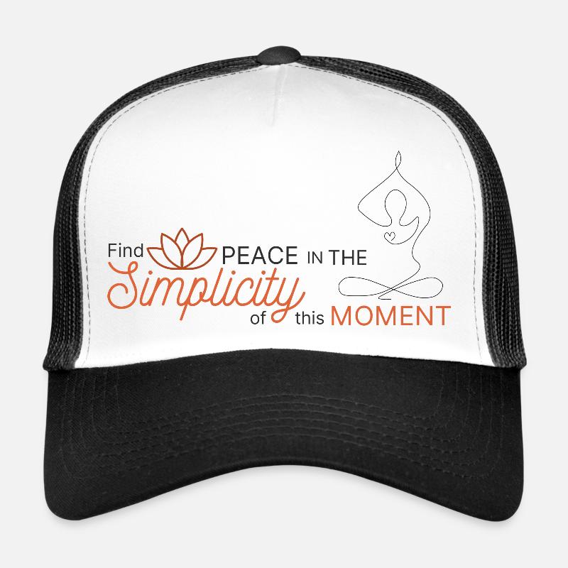 Moment de Simplicité Paisible Casquette trucker 