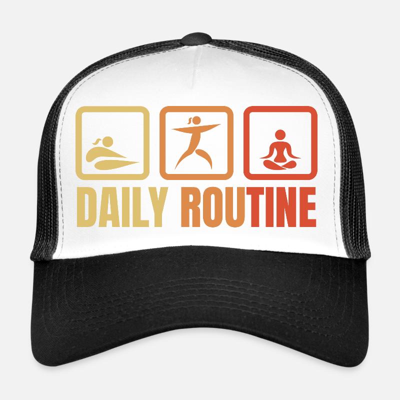 Daily Yoga Routine Trucker Cap