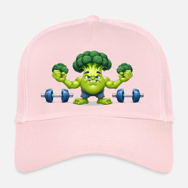 Halophiles de brocoli Casquette trucker 