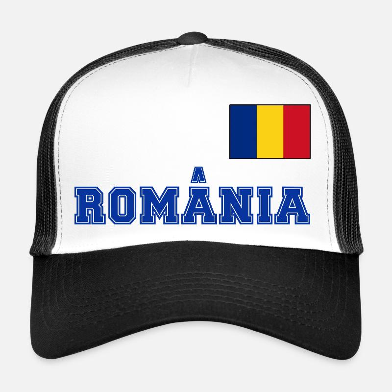 Romania jersey look – România with flag flag Trucker Cap