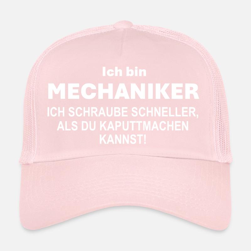 Je suis un mécanicien plus rapide que cassé Casquette trucker 