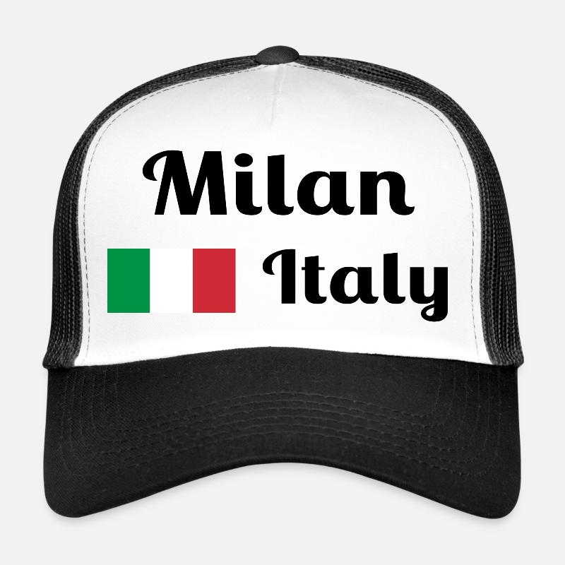 Milan, Italie - Imprimés élégants Casquette trucker 