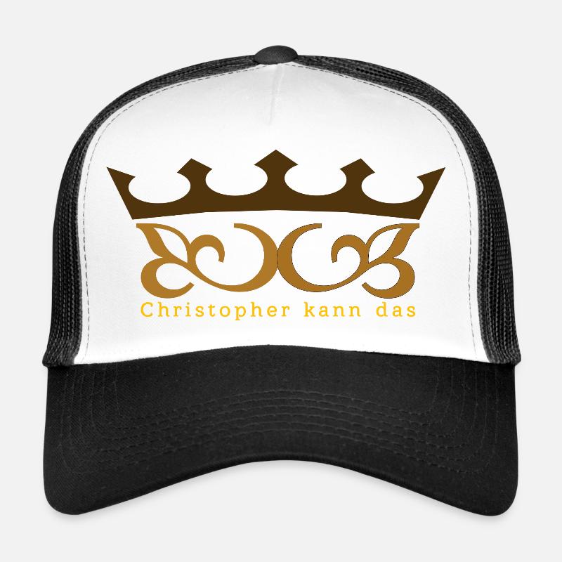 Christopher kann das mit Krone Trucker Cap
