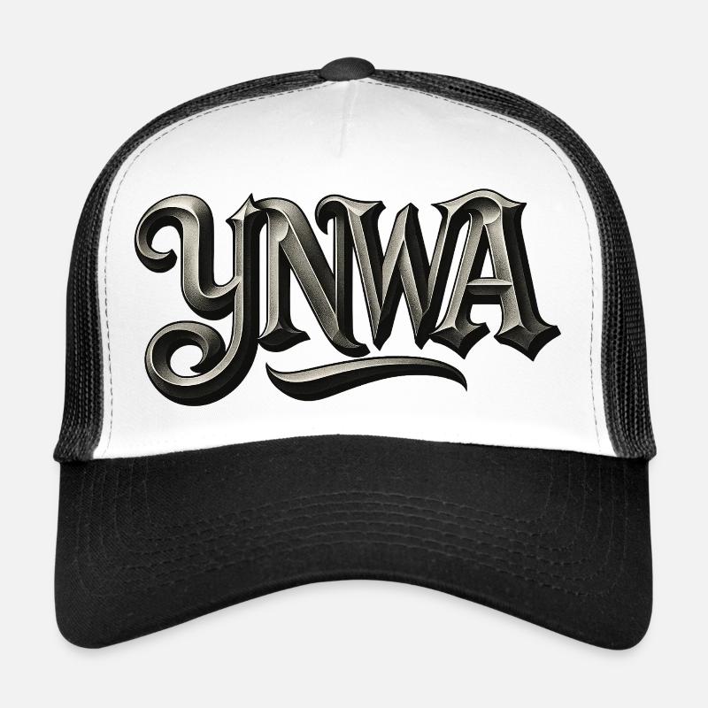 Ynwa - Trucker Cap - Weiß/Schwarz