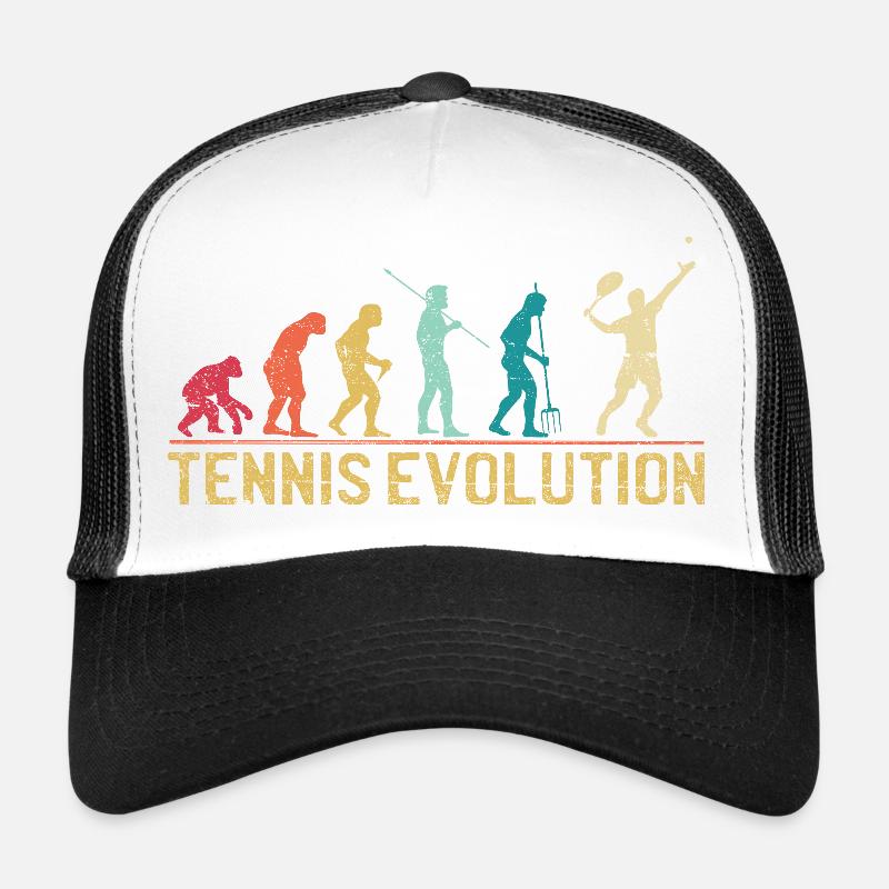 Tennis Evolution Evolution Conception graphique Casquette trucker 