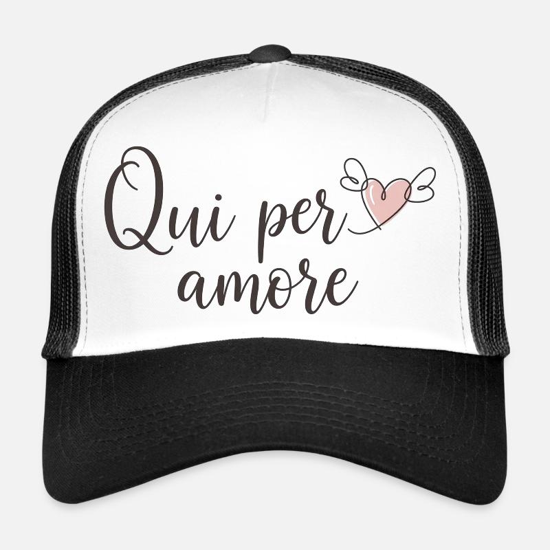 Here for love Trucker Cap
