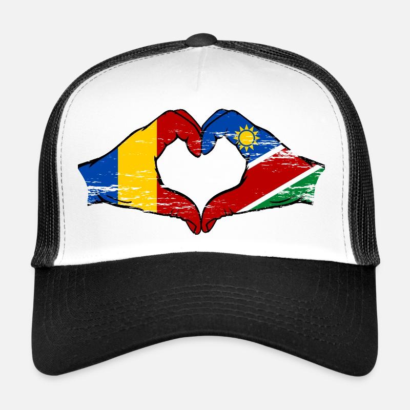 Tschad_Nairobi_Flagge_Afrika_used Trucker Cap