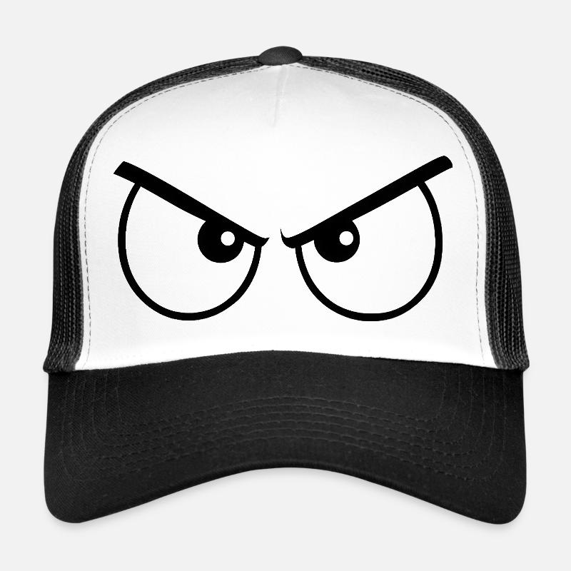 Yeux en colère Casquette trucker 