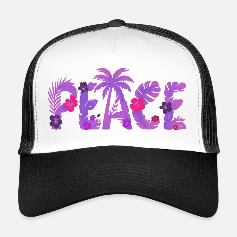 Tropical Peace Trucker Cap
