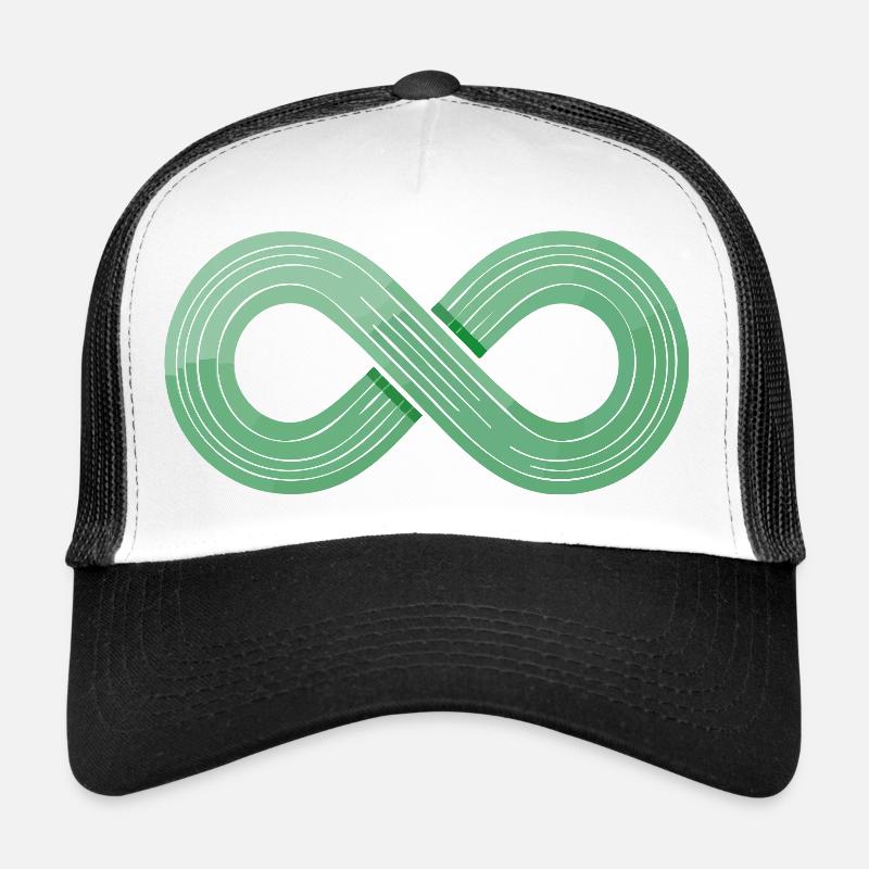 Show the flow! - Trucker Cap - white/black