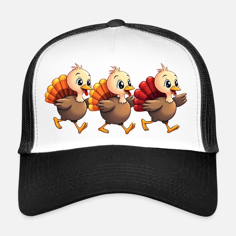 Bébé dinde de Thanksgiving Casquette trucker 