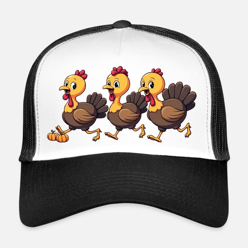 Bébé dinde de Thanksgiving Casquette trucker 