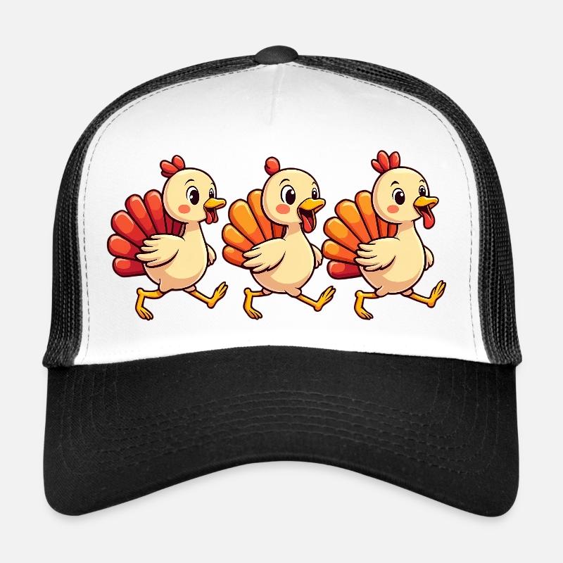 Bébé dinde de Thanksgiving Casquette trucker 