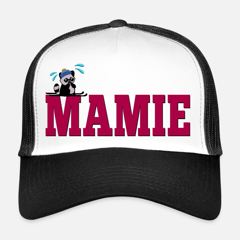 MAMIE Grand-Mère Ski Casquette trucker 