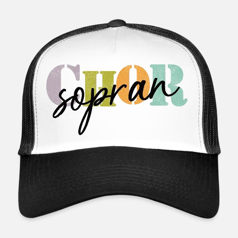 Soprano de chœur Casquette trucker 