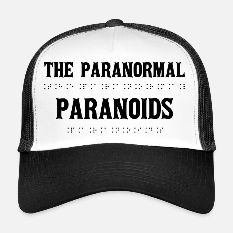 Paranormal Paranoids Braille Tee Casquette trucker 